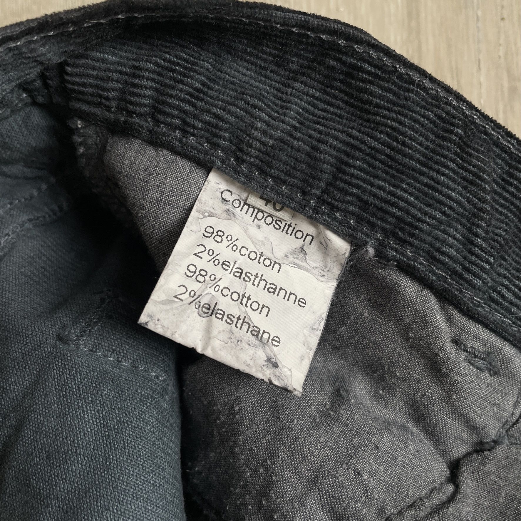 Balmain Balmain SS11 waxed corduroy pants Size US 30 / EU 46 - 6 Thumbnail