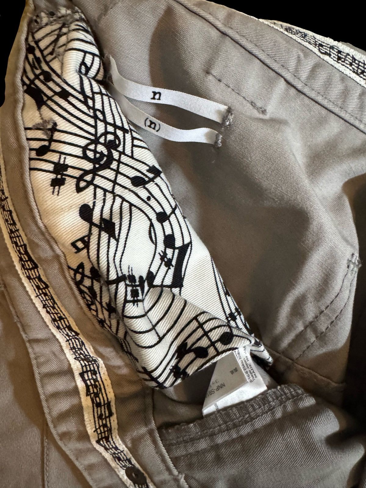 Number (N)ine Number (N)ine Khaki Pants Size US 31 - 2 Thumbnail