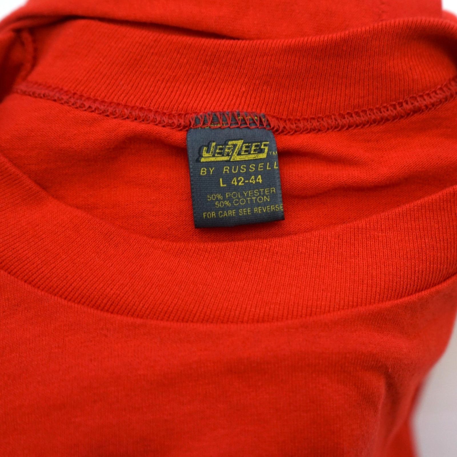 Jerzees × Vintage Vintage 80s Indiana Hoosiers Single Stitch Tee Large Size US L / EU 52-54 / 3 - 4 Thumbnail