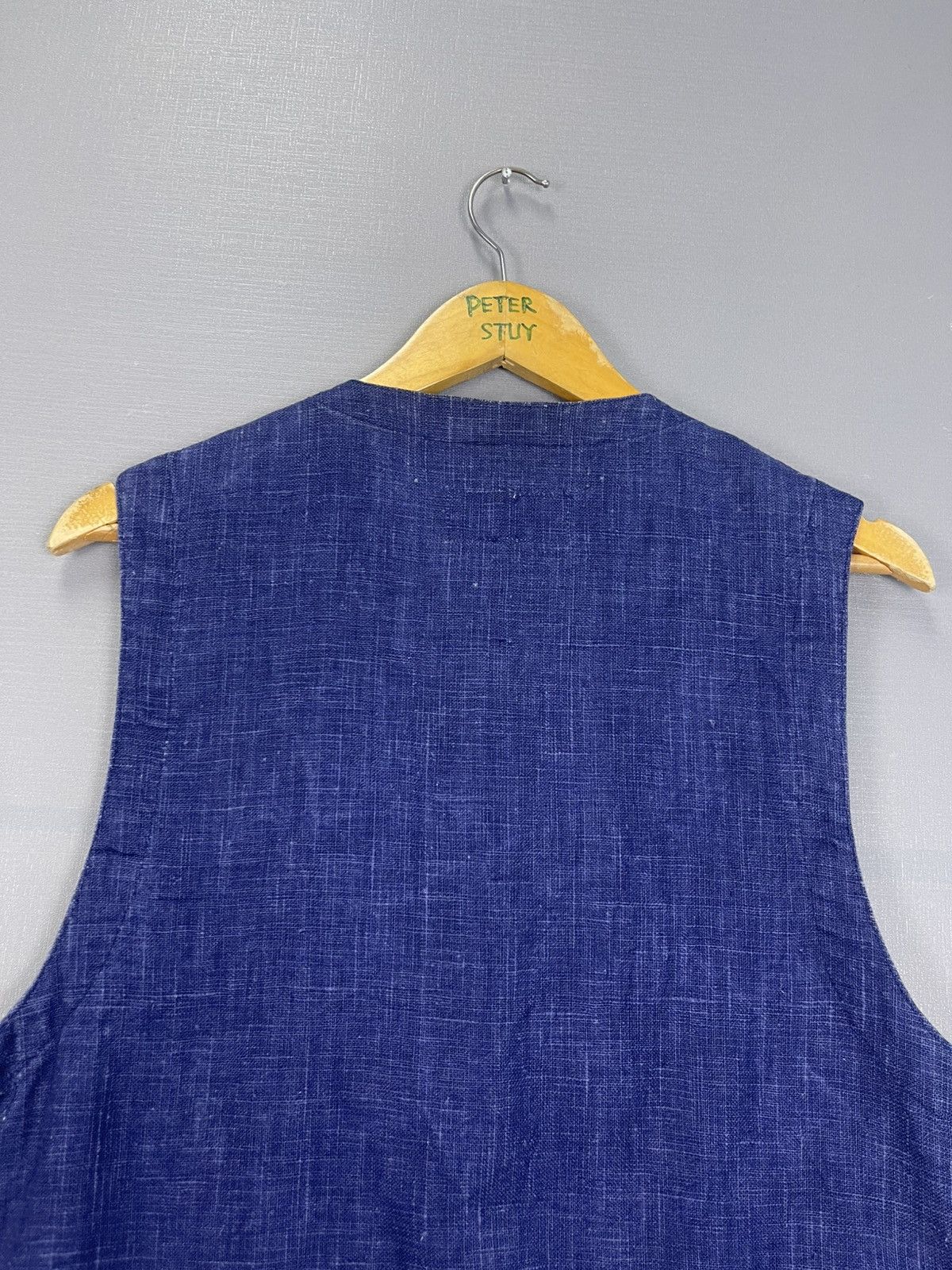Indigo Vintage Spinash Homme Indigo Vest Size US M / EU 48-50 / 2 - 8 Thumbnail