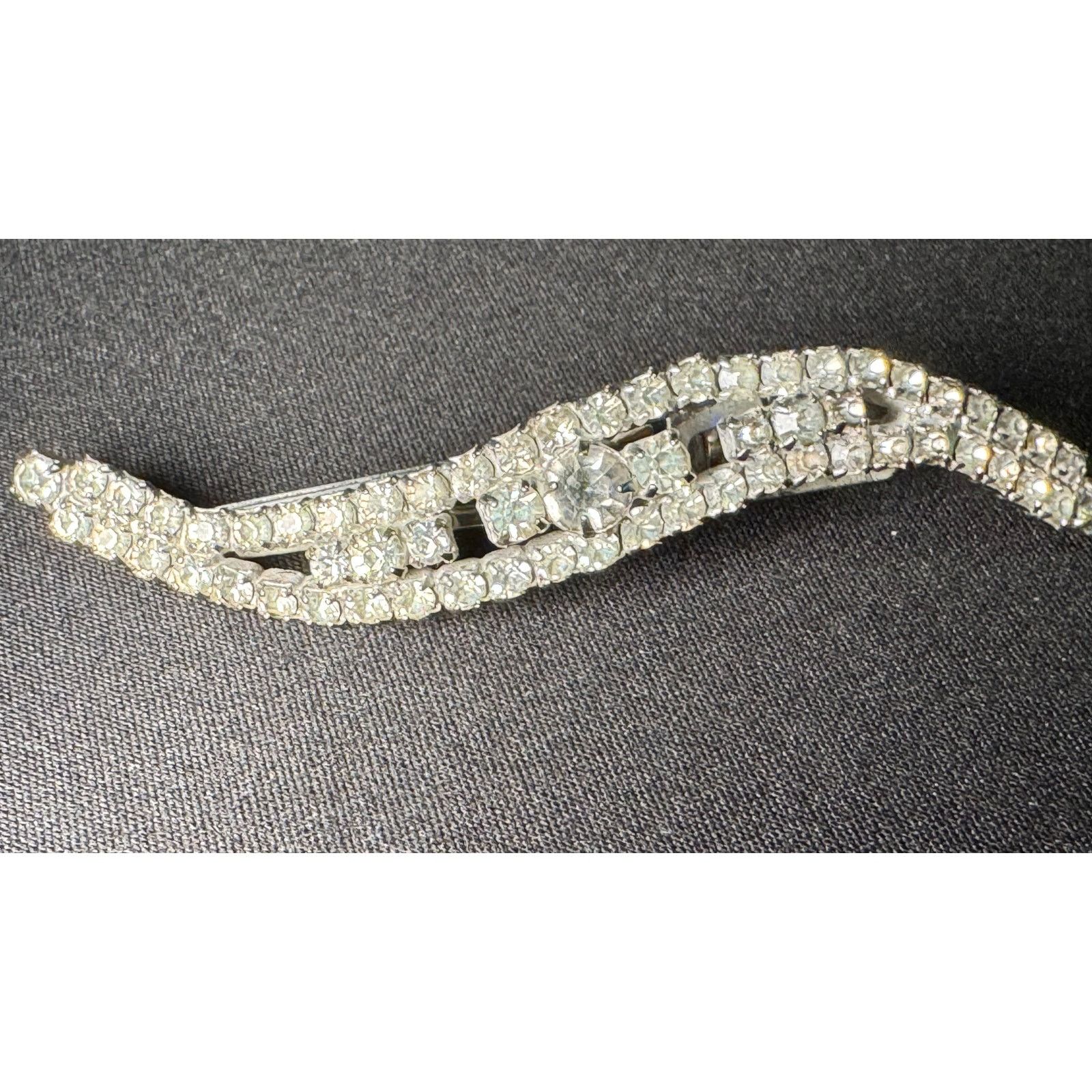 Other Lady Ellen Antique Rhinestone 1940's Hair Clip Size ONE SIZE - 3 Thumbnail