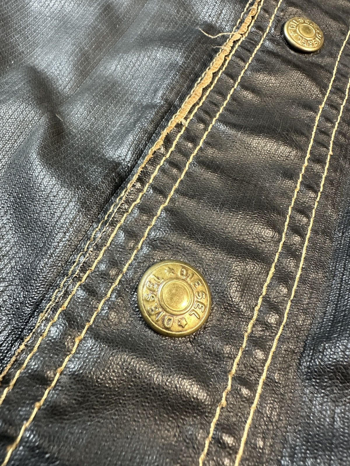Diesel Y2K Vintage Corduroy Diesel Reversible Jacket Streetwear L Size US L / EU 52-54 / 3 - 7 Thumbnail