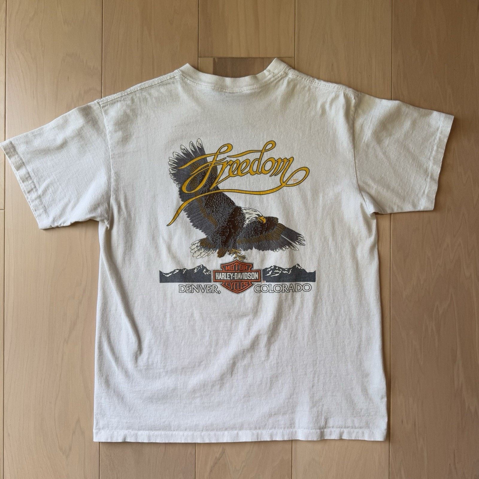 Harley Davidson Vintage Harley Davidson Shirt Large White 90s Motorcycles Size US L / EU 52-54 / 3 - 7 Thumbnail