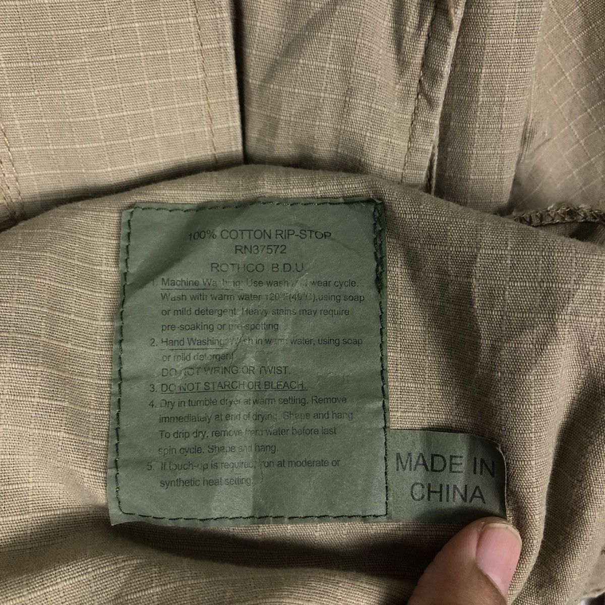 Japanese Brand 🔥Vintage HBT Inspector Cargo Jacket Multi Pocket Army Size US M / EU 48-50 / 2 - 18 Thumbnail
