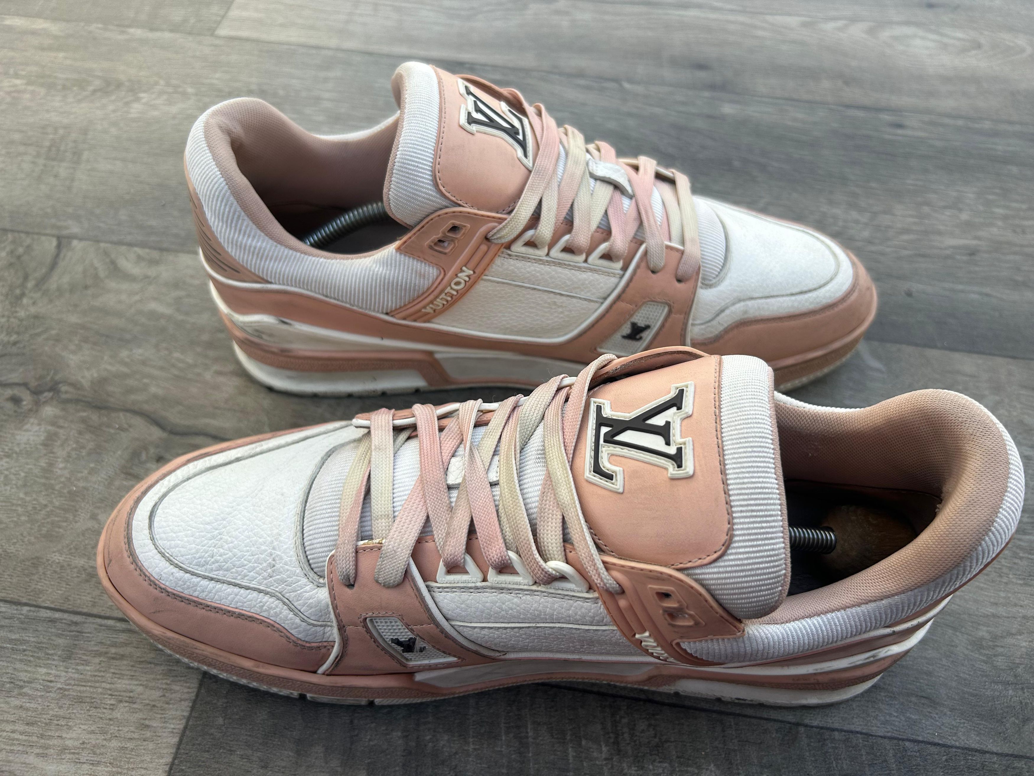 Louis Vuitton LV Trainers Sneakers Sz 12.5 UK Size US 13 / EU 46 - 3 Thumbnail