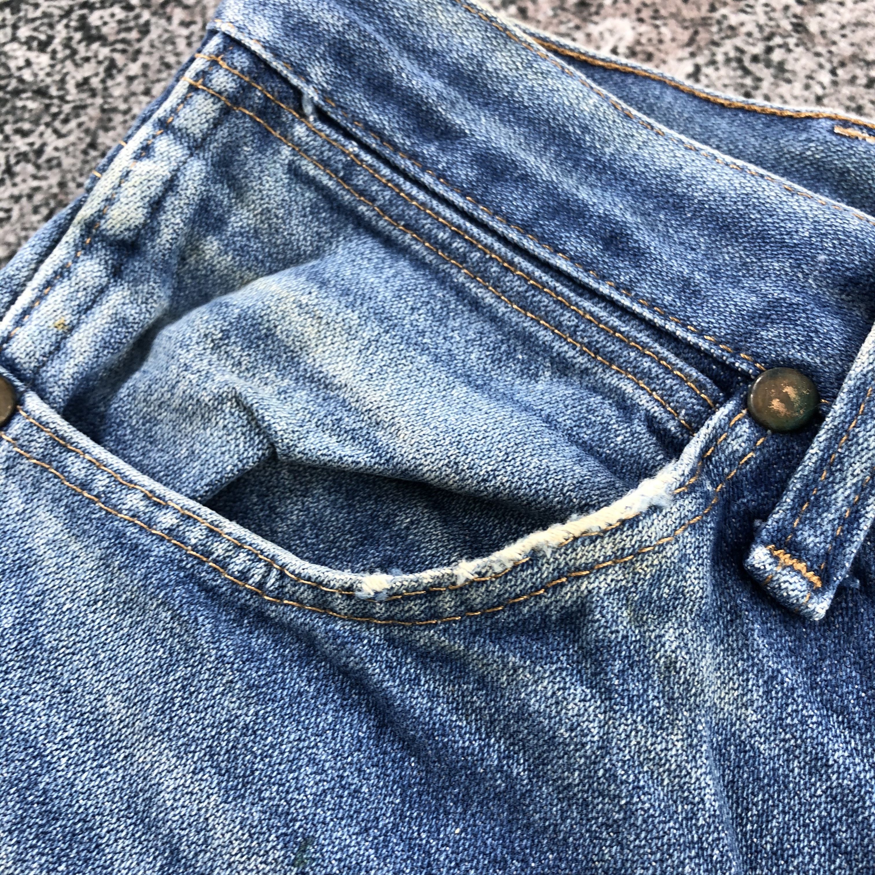Vintage Vintage Wrangler Jeans Distressed Denim KJ1106 Size US 34 / EU 50 - 11 Thumbnail