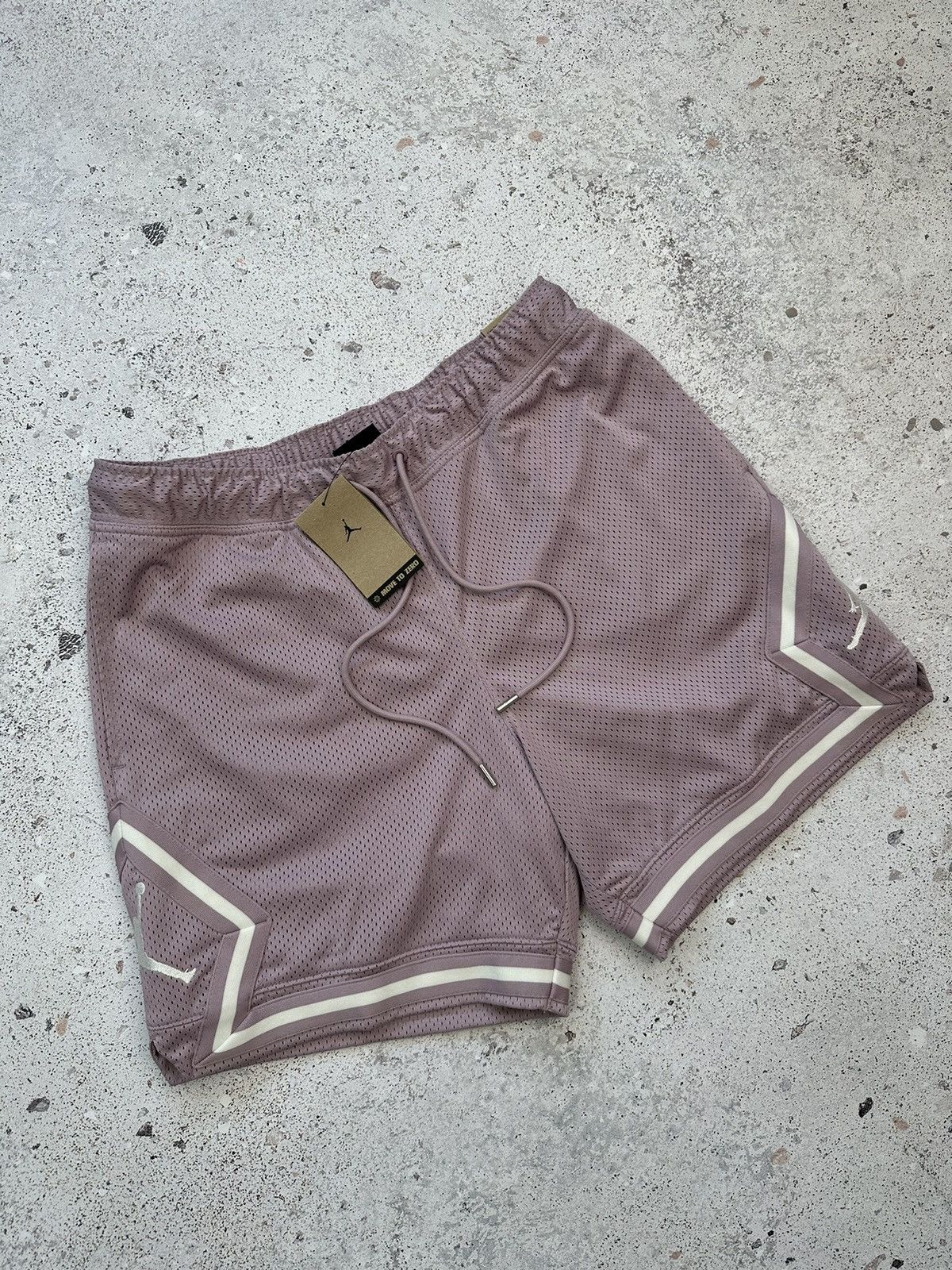 Jordan Brand Air Jordan Diamond mesh essentials shorts Pink Purple Men S Size US 30 / EU 46 - 5 Thumbnail
