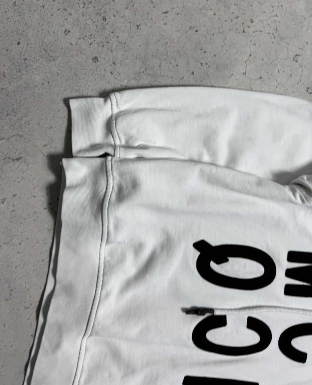 Alexander McQueen Alexander Mcqueen MCQ White Big Logo Hoodie Size S Size US S / EU 44-46 / 1 - 3 Thumbnail