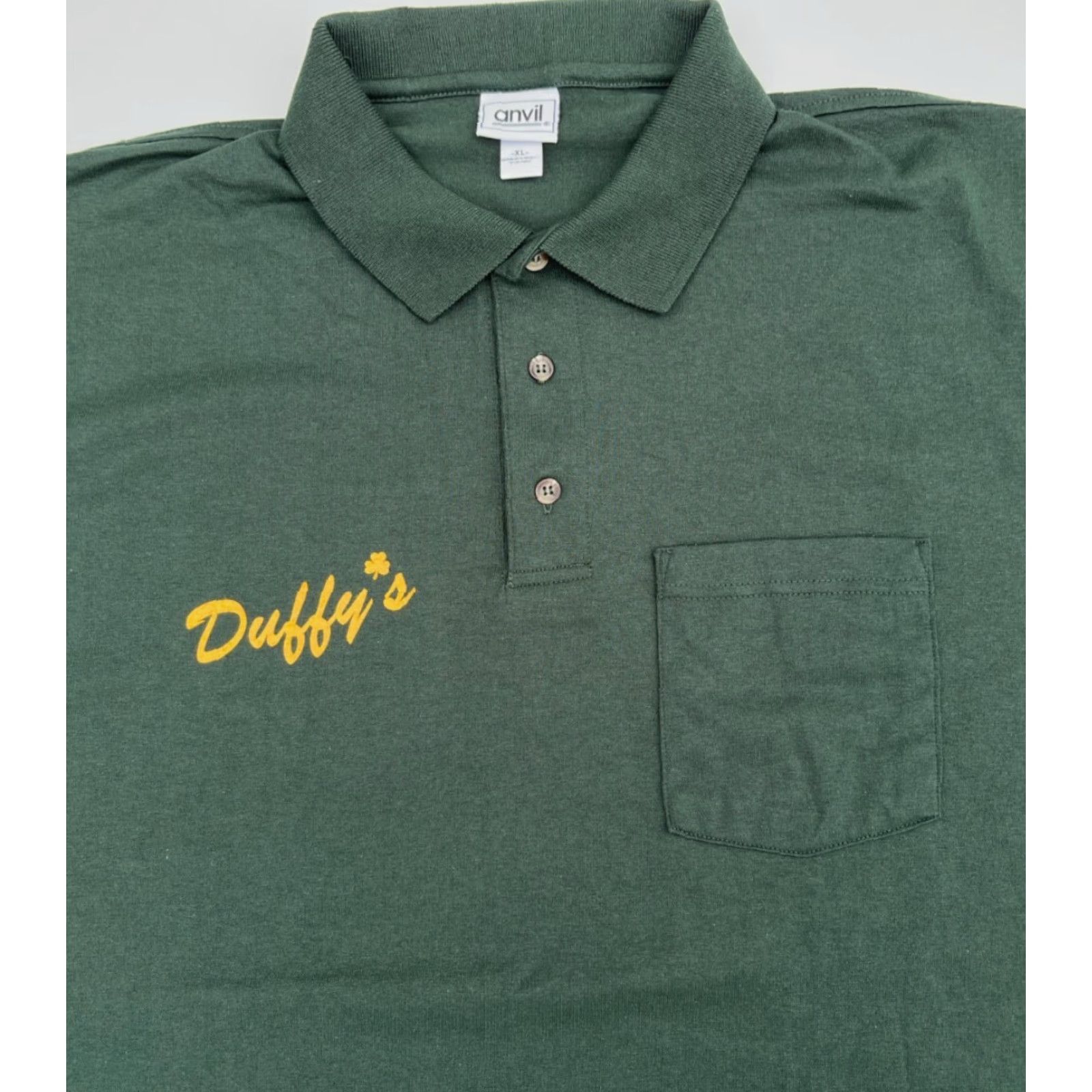 Anvil VINTAGE Anvil Polo Shirt Men XL Green American Darters Association National Championship 90s Theme Polo Shirt Mens Size US XL / EU 56 / 4 - 3 Thumbnail