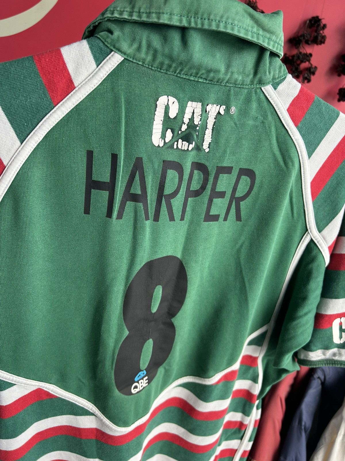 Canterbury of New Zealand × Vintage Canterbury Leicester Tigers Rugby Jersey Football T-shirt Size US M / EU 48-50 / 2 - 9 Thumbnail