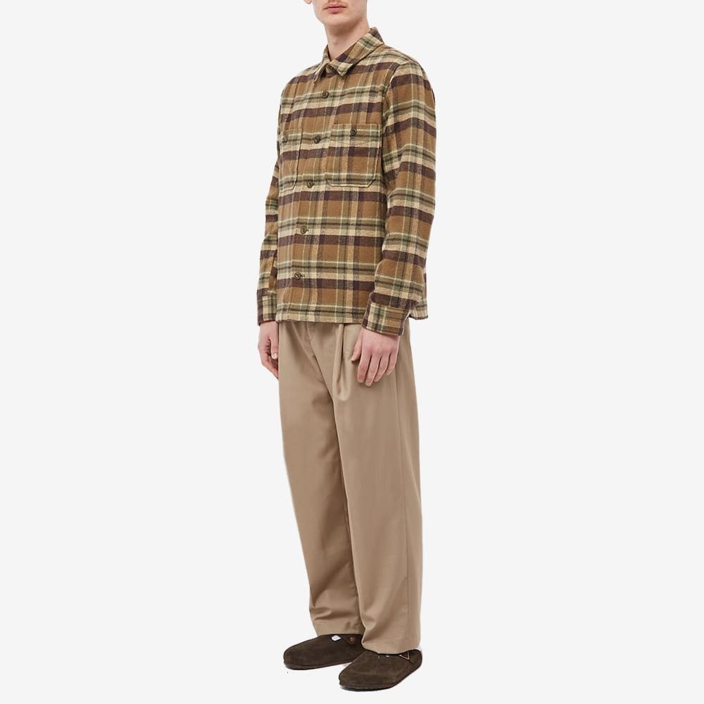 Officine Generale o1mle1025 Barrett Jap Cotton Check Overshirt in Multicolor Size US M / EU 48-50 / 2 - 4 Thumbnail