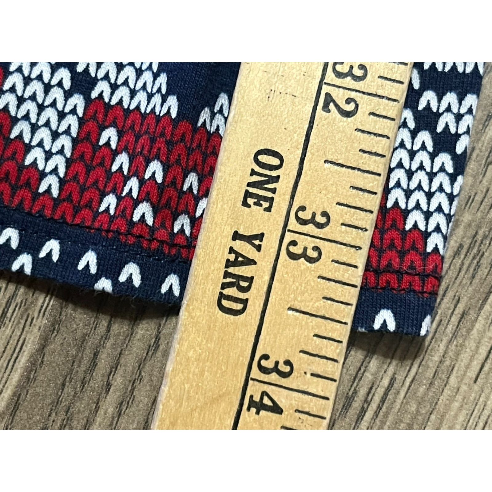 Vintage VINTAGE? No Boundaries Pants Womens XL Leggings Pull On Christmas Red White Blue Jegging Fall Spring Summer Ladies or Girls? Size 40" / US 18 - 5 Thumbnail