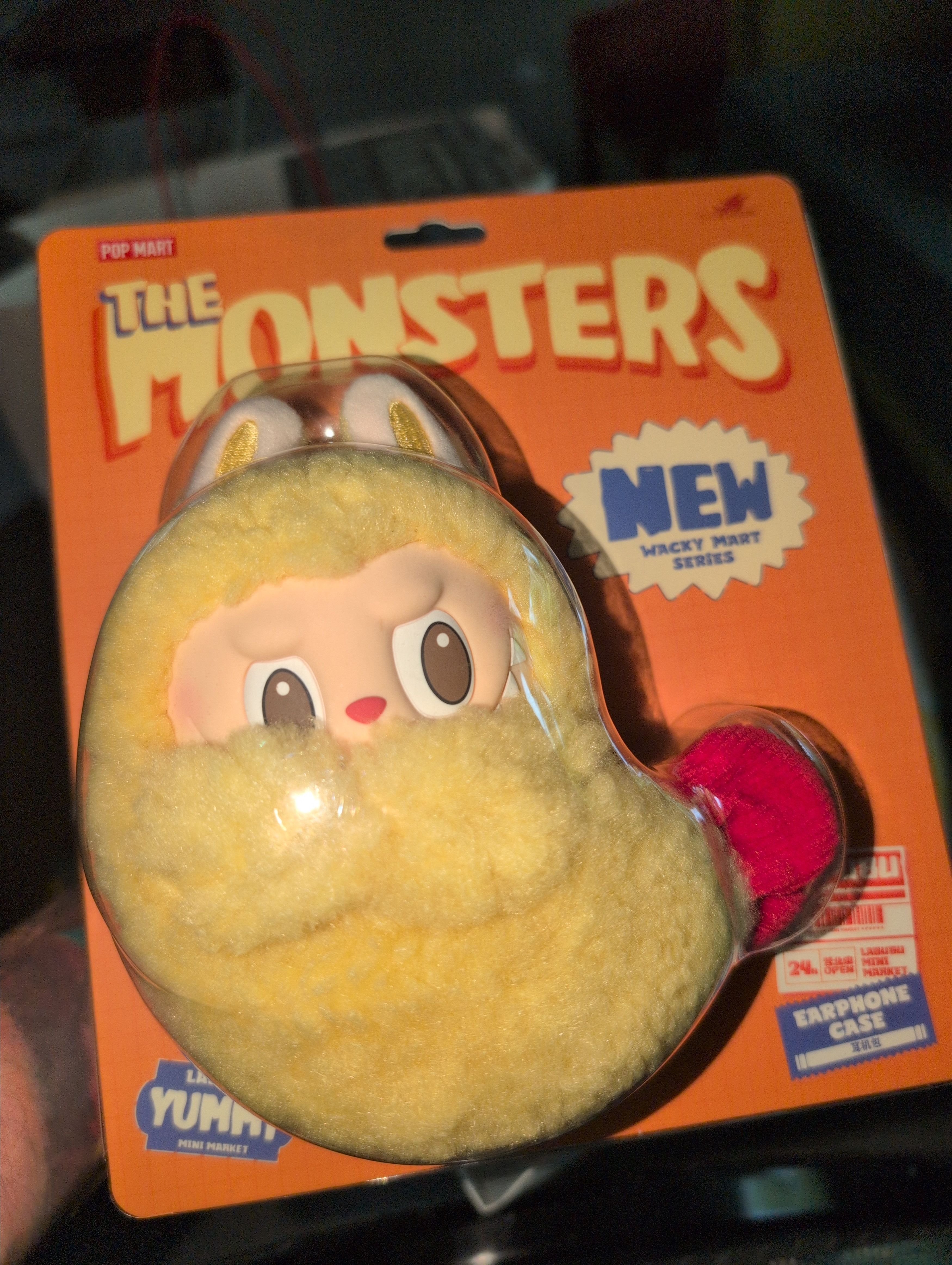 POP MART Pop Mart Labubu The Monsters Wacky Mart Series Earphone Cas Size ONE SIZE - 2 Thumbnail