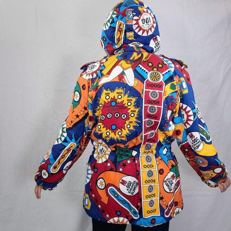 Moschino Moschino pinball/casino/vegas puffer jacket. Size L / US 10 / IT 46 - 2 Thumbnail