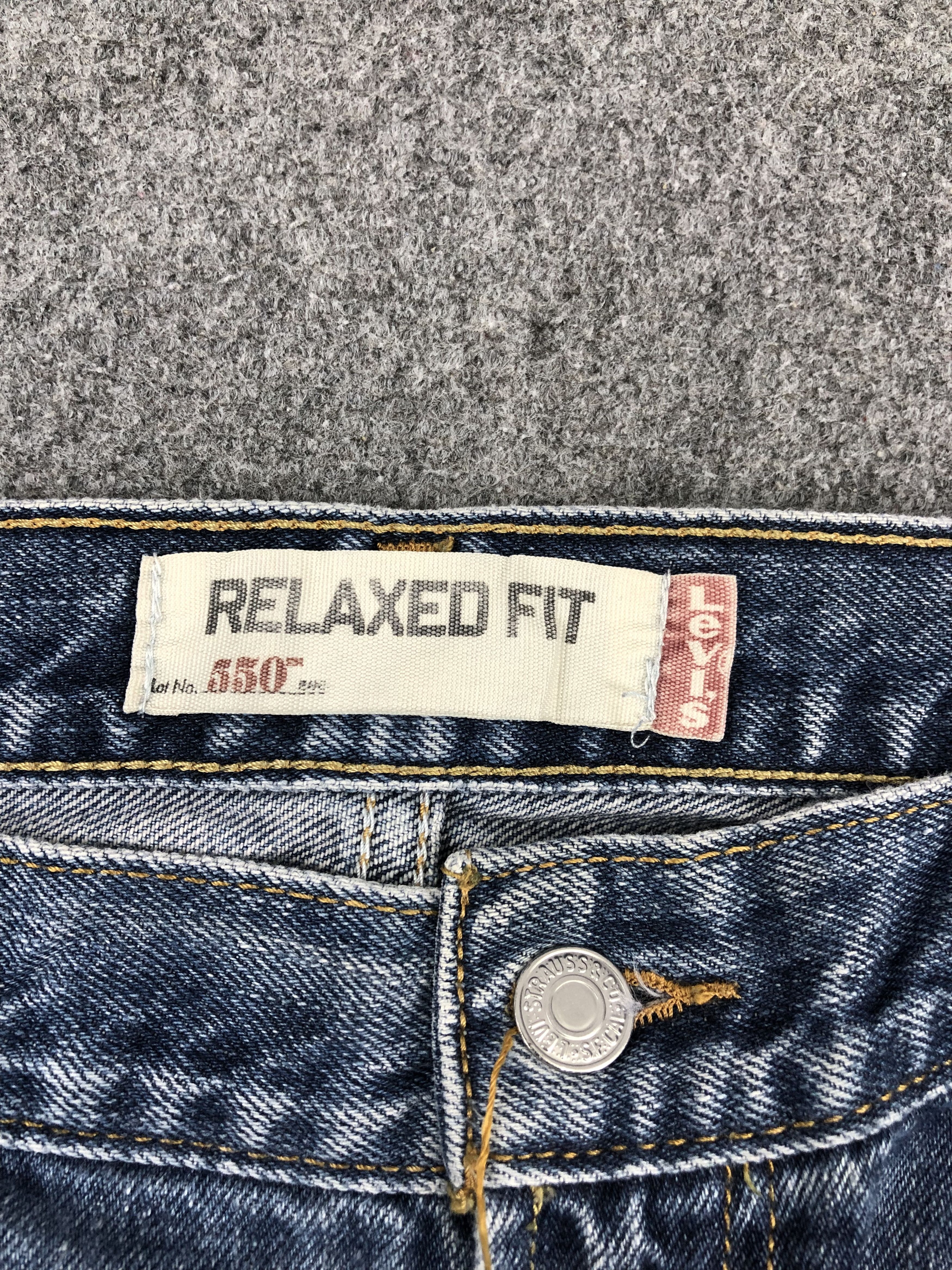 Levi's Vintage Levis 550 Faded Blue Jeans DPP0239 Size US 39 - 9 Thumbnail