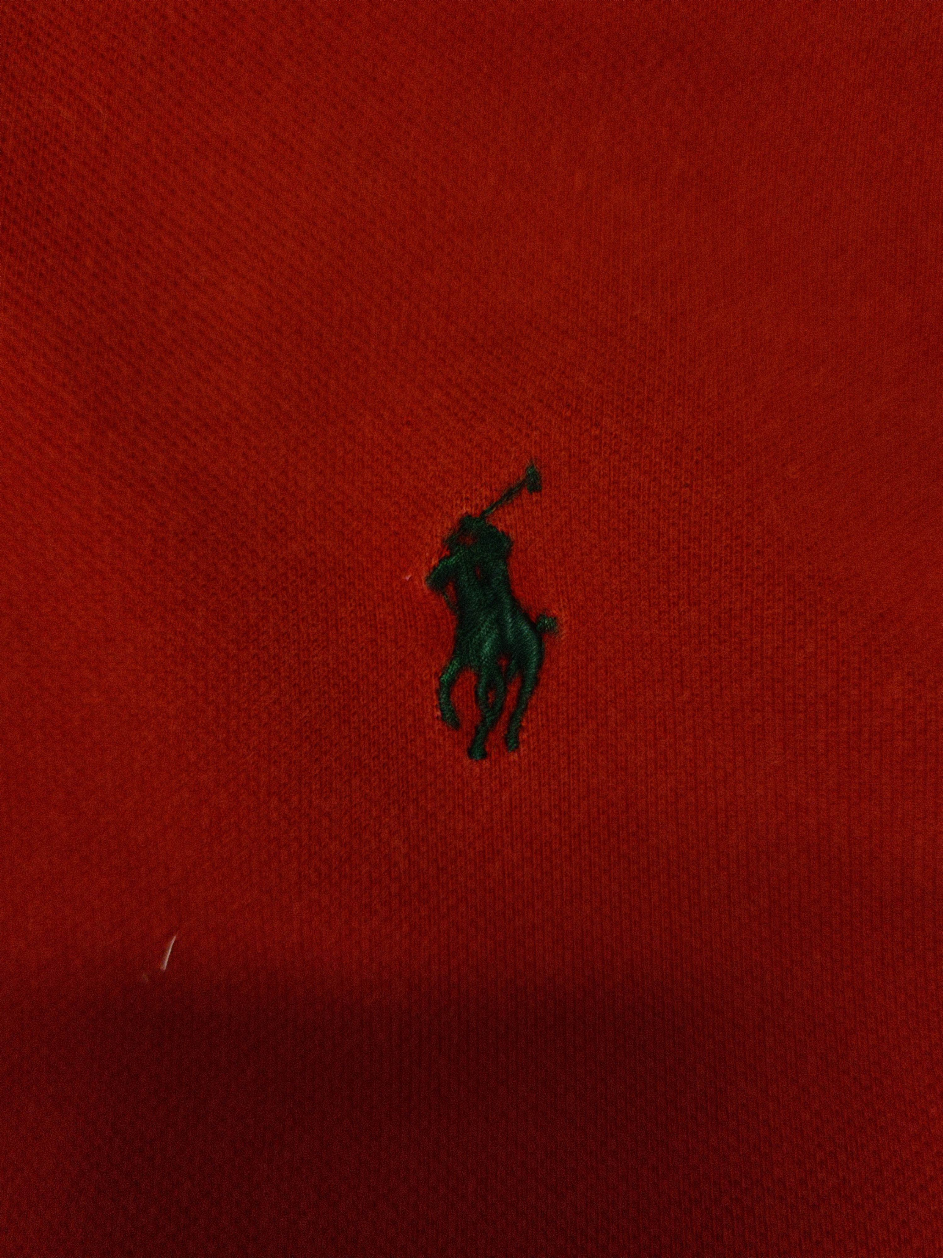 Polo Ralph Lauren Men’s Red Short Sleeve Cotton Polo Shirt Size US XL / EU 56 / 4 - 3 Thumbnail