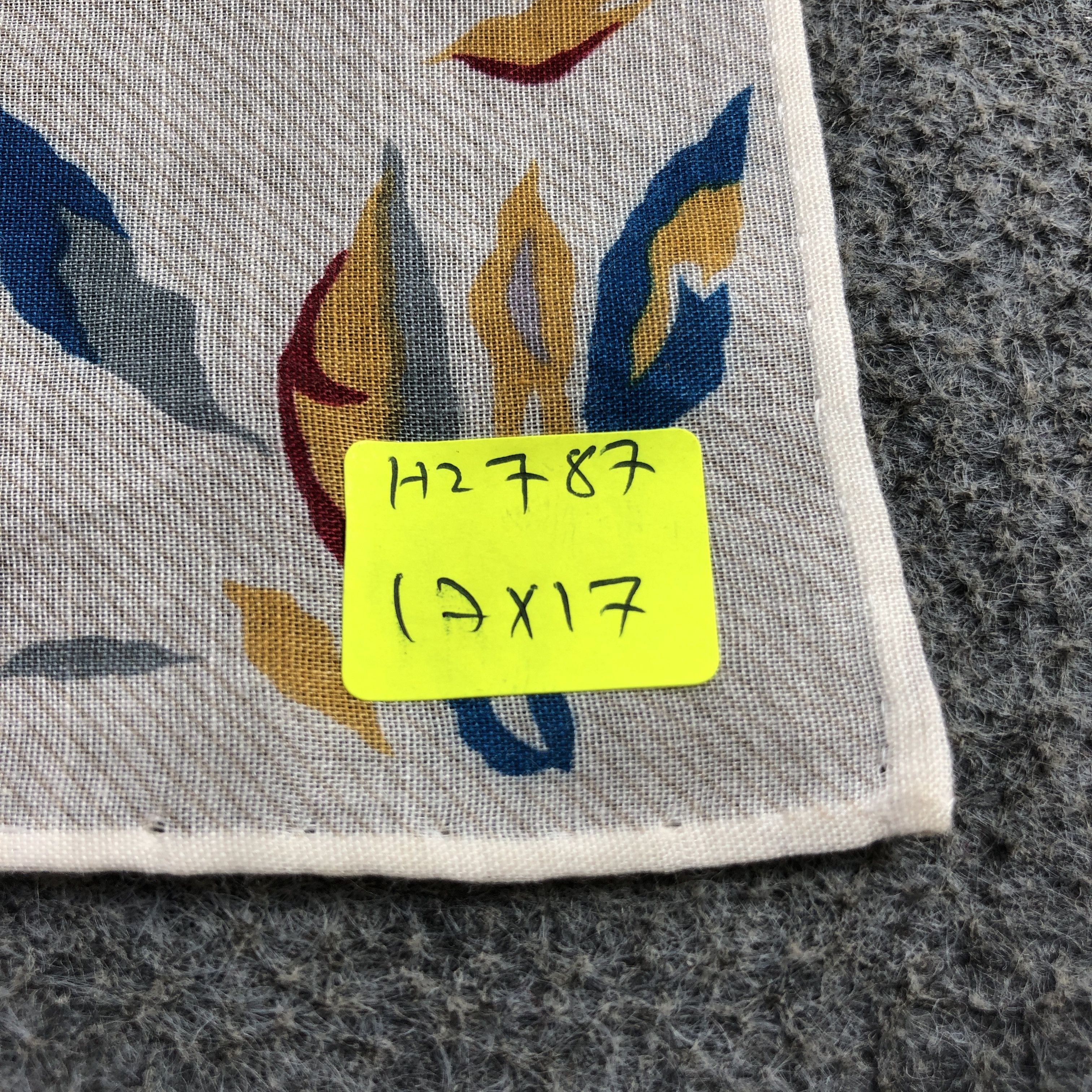 Christian Dior Monsieur Christian Dior Handkerchief Neckerchief Bandana H2787 Size ONE SIZE - 9 Thumbnail