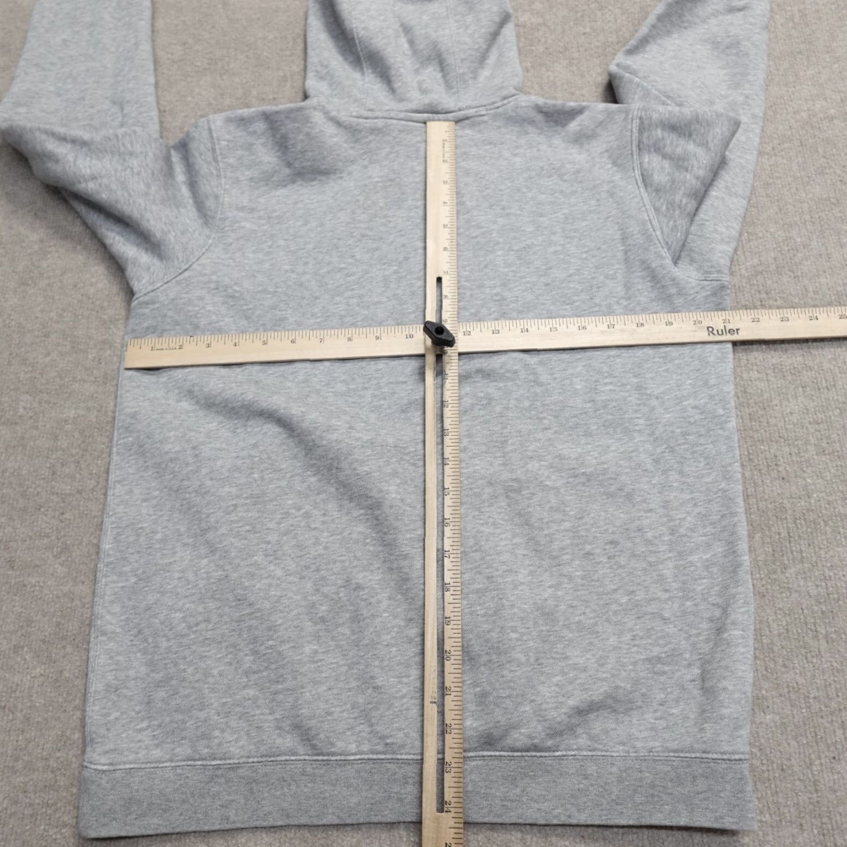 Nike Nike Hoodie Medium M Men Gray Embroidered Swoosh Training Pullover Cotton Blend 835585-063 Size US M / EU 48-50 / 2 - 5 Thumbnail