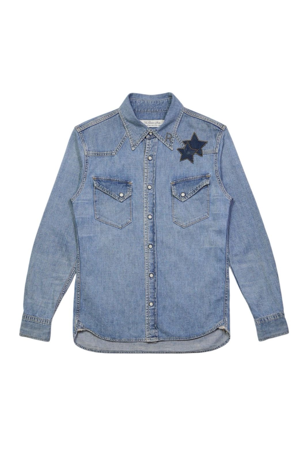 Remi Relief REMI RELIEF STARS STUDDED DENIM WESTERN SHIRT Size US S / EU 44-46 / 1 - 1 Thumbnail