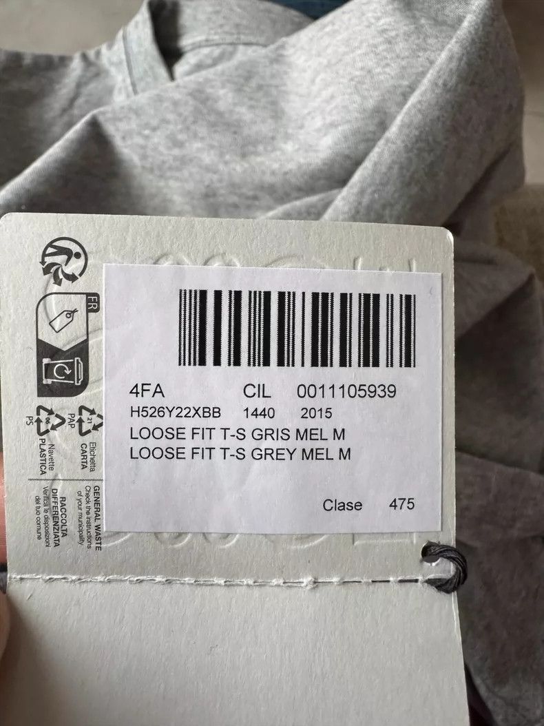 Loewe loewe Gray Short Sleeve 2505-Nextarrow Size US M / EU 48-50 / 2 - 9 Thumbnail