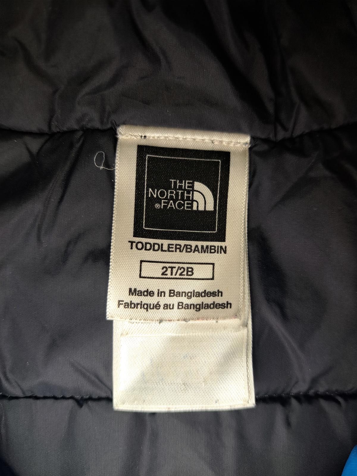 The North Face The North Face Jacket Toddler 2T Blue Full Zip Hoodie Hyvent Size ONE SIZE - 2 Thumbnail