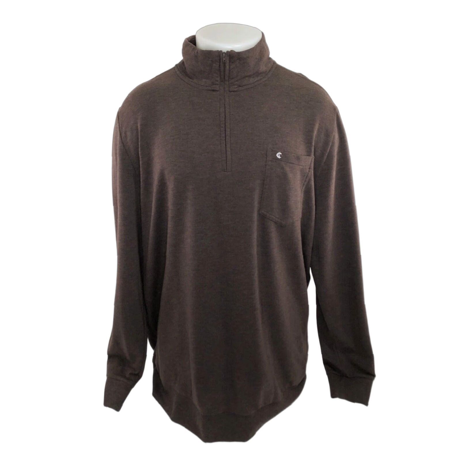 Logo 7 VINTAGE Criquet Embroidered Logo XXL Pullover Sweater - EXCELLENT Mens Brown Pullover Sweater Logo A2 Size US XXL / EU 58 / 5 - 1 Thumbnail