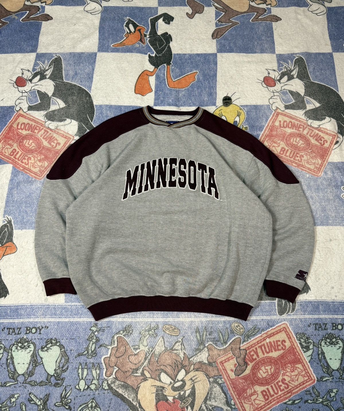 Starter Vintage minnesota gophers crewneck sweatshirt Size US L / EU 52-54 / 3 - 1 Thumbnail