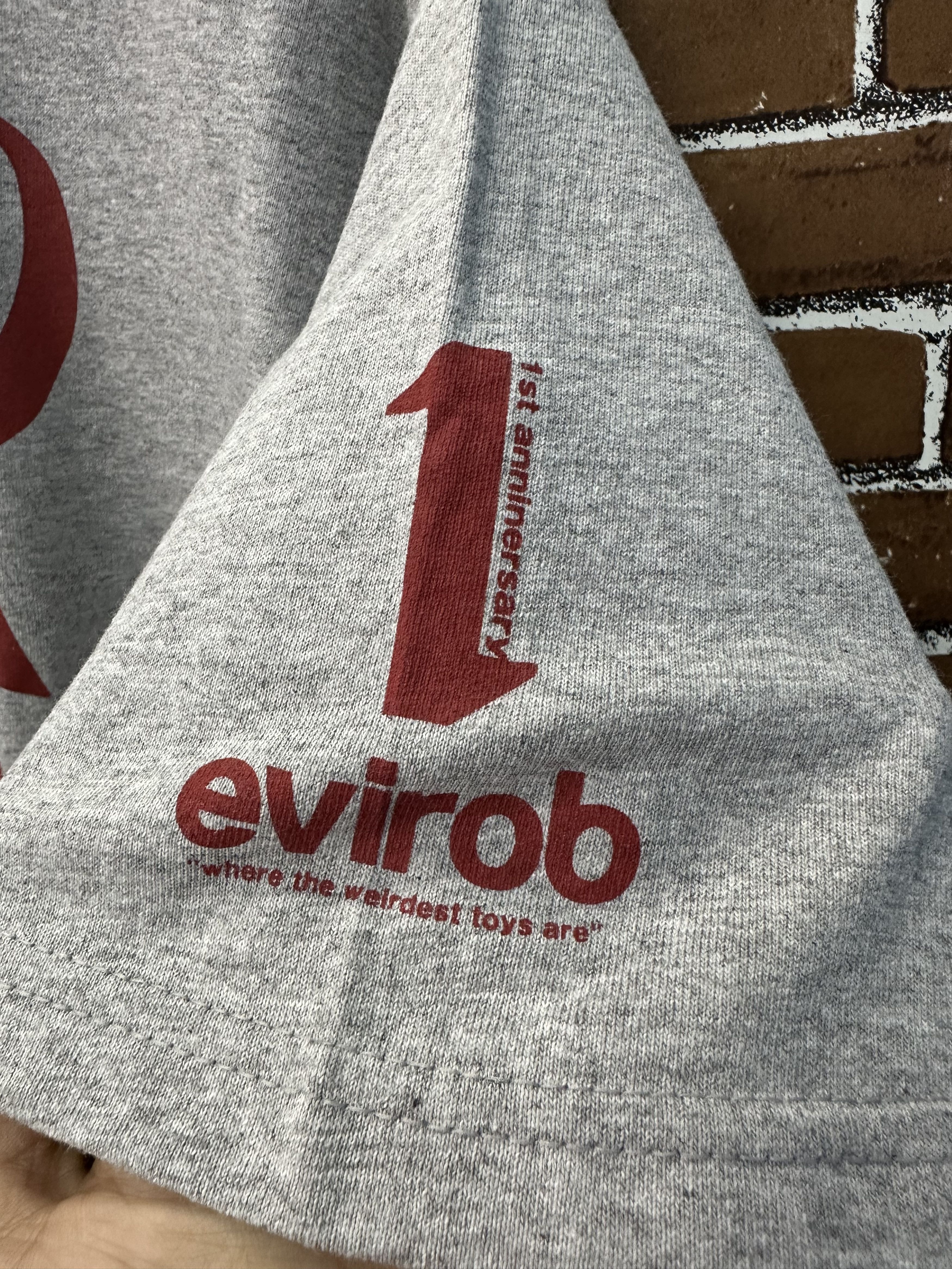 Vintage Vintage Evirob Devilrobots by Intel Tshirt A1046 Size US L / EU 52-54 / 3 - 3 Thumbnail