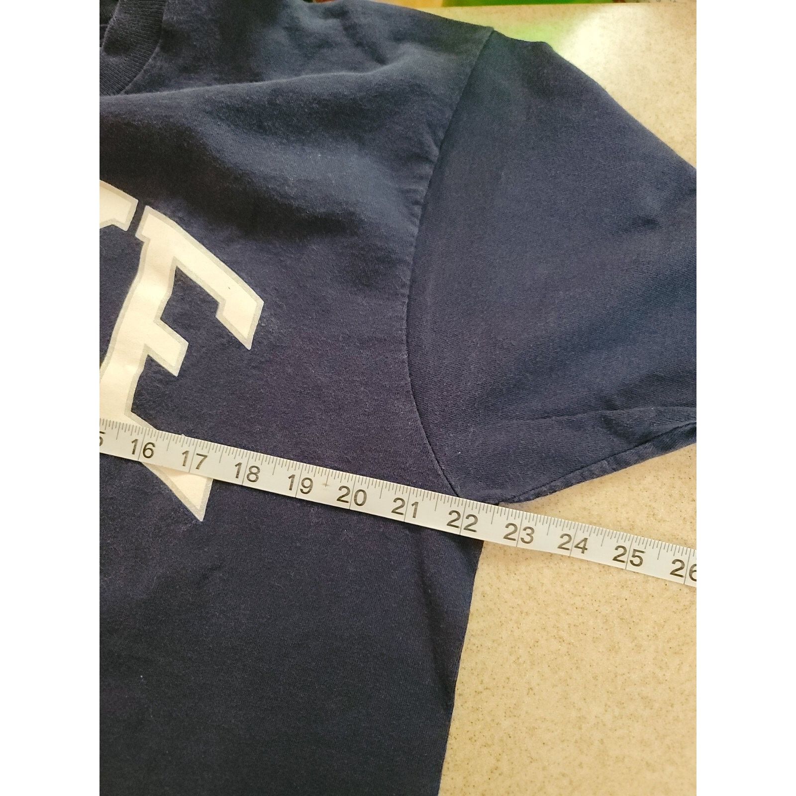 Fruit Of The Loom Vintage Duke Basketball T-Shirt XL Navy 90s Single Stitch Size US XL / EU 56 / 4 - 10 Thumbnail