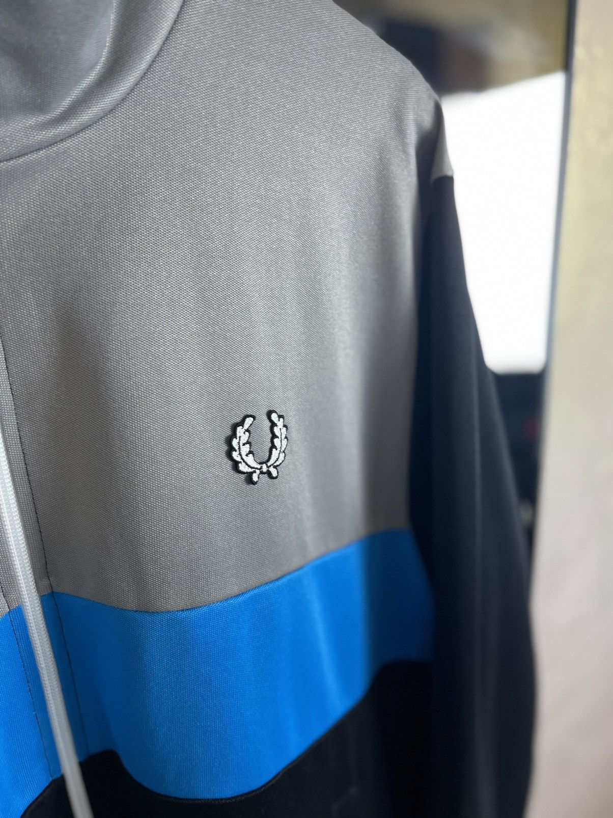 Fred Perry Fred Perry Color-Block Panelled Track Jacket in Portugal Size US XXL / EU 58 / 5 - 5 Thumbnail