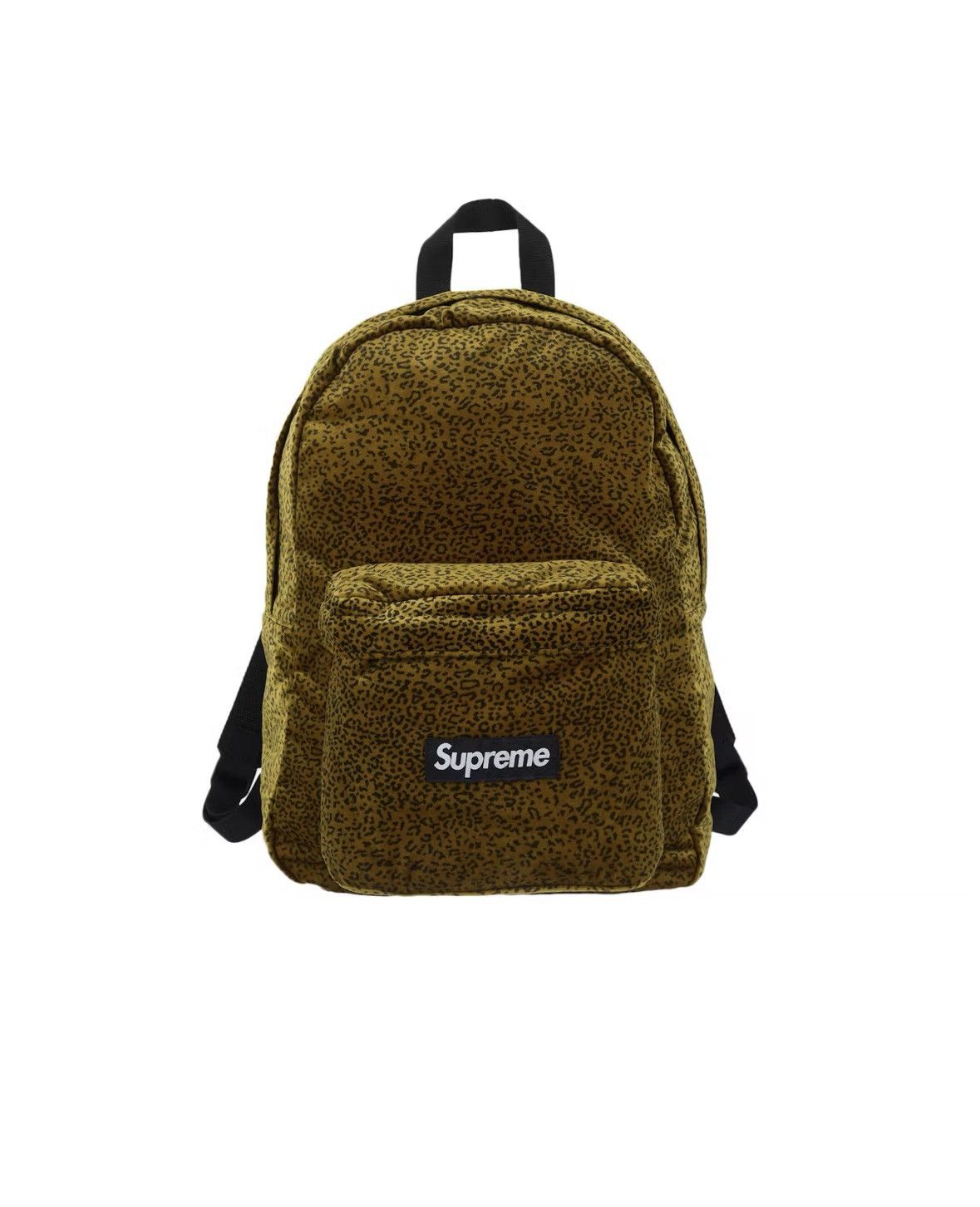 Supreme Supreme Velvet Backpack Tan Leopard FW25 Size ONE SIZE - 1 Thumbnail