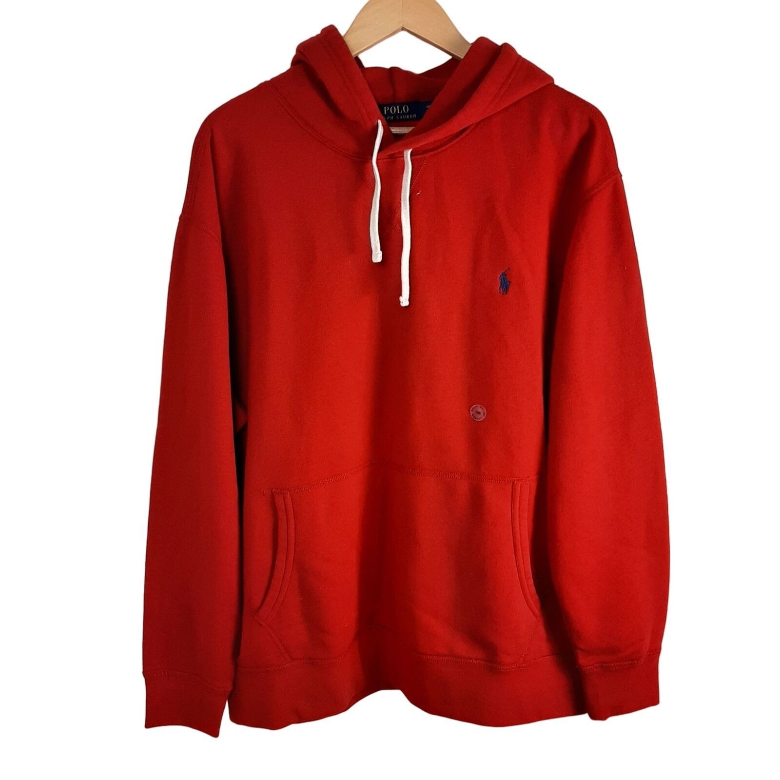 Polo Ralph Lauren Polo Ralph Lauren Men's The RL Fleeced Hoodie Red size 1XB Size US XL / EU 56 / 4 - 2 Thumbnail