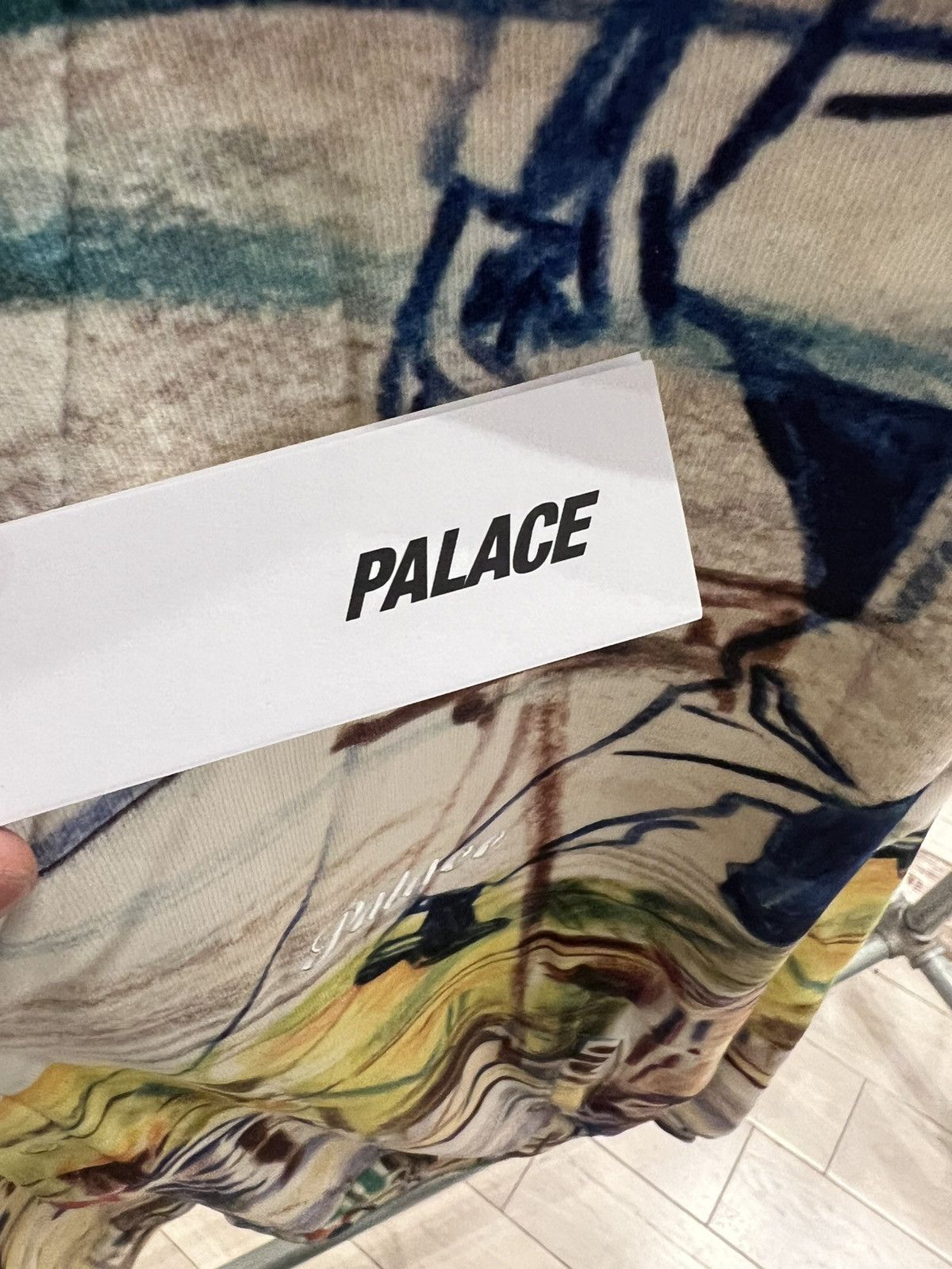 Palace PALACE V NECK WATERCOLOR BUTTON UP CARDIGAN SIZE M Size US M / EU 48-50 / 2 - 4 Thumbnail