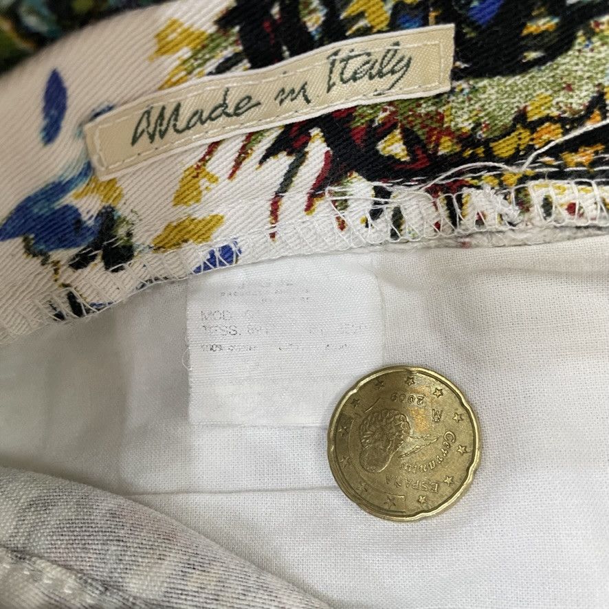 Jean Paul Gaultier SS2000 Jean Paul Gaultier Basquiat Print Jeans Pants Vintage Size US 32 / EU 48 - 8 Thumbnail
