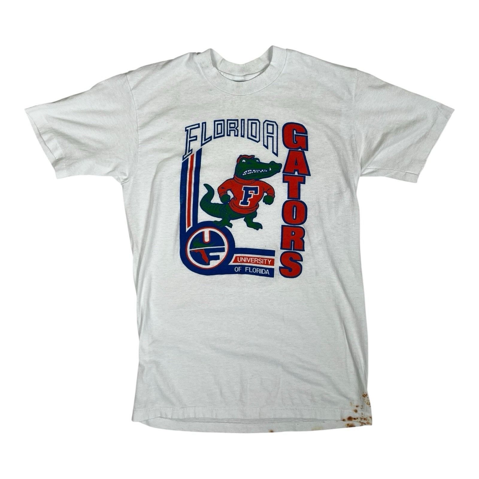Vintage Vintage Florida Gators T-Shirt Size Small Single Stitch 80s Size US S / EU 44-46 / 1 - 1 Thumbnail