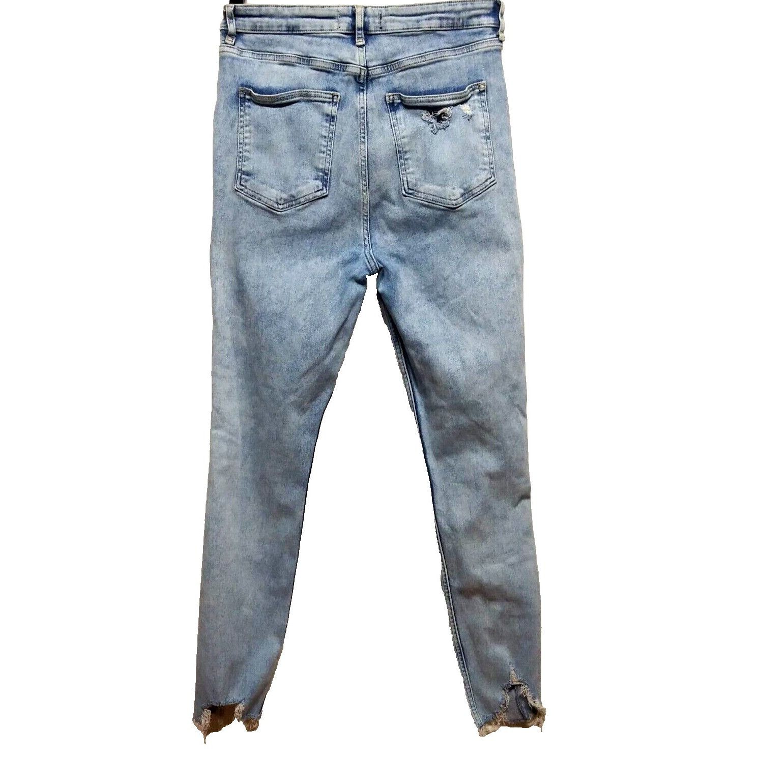 Free People Free People Jeans We The Free Sabrina Distressed Skinny Sz 3 Size 30" / US 8 / IT 44 - 6 Thumbnail