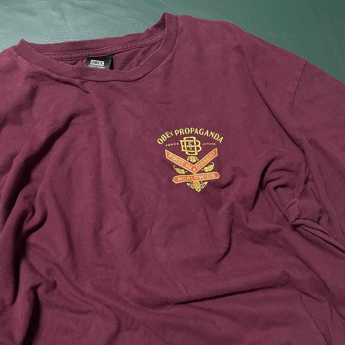 Obey × Vintage Vintage Obey Propaganda Tee Size US XL / EU 56 / 4 - 3 Thumbnail