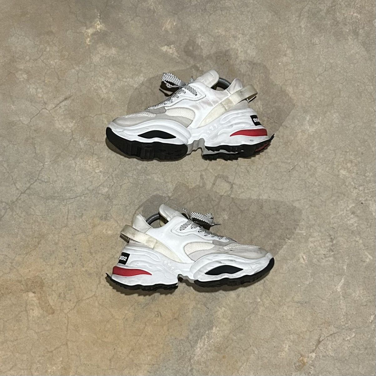 Designer × Dsquared2 Dsquared2 The Giant K2 Technical Fabric Sneakers EU 40 Size US 7 / EU 40 - 3 Thumbnail