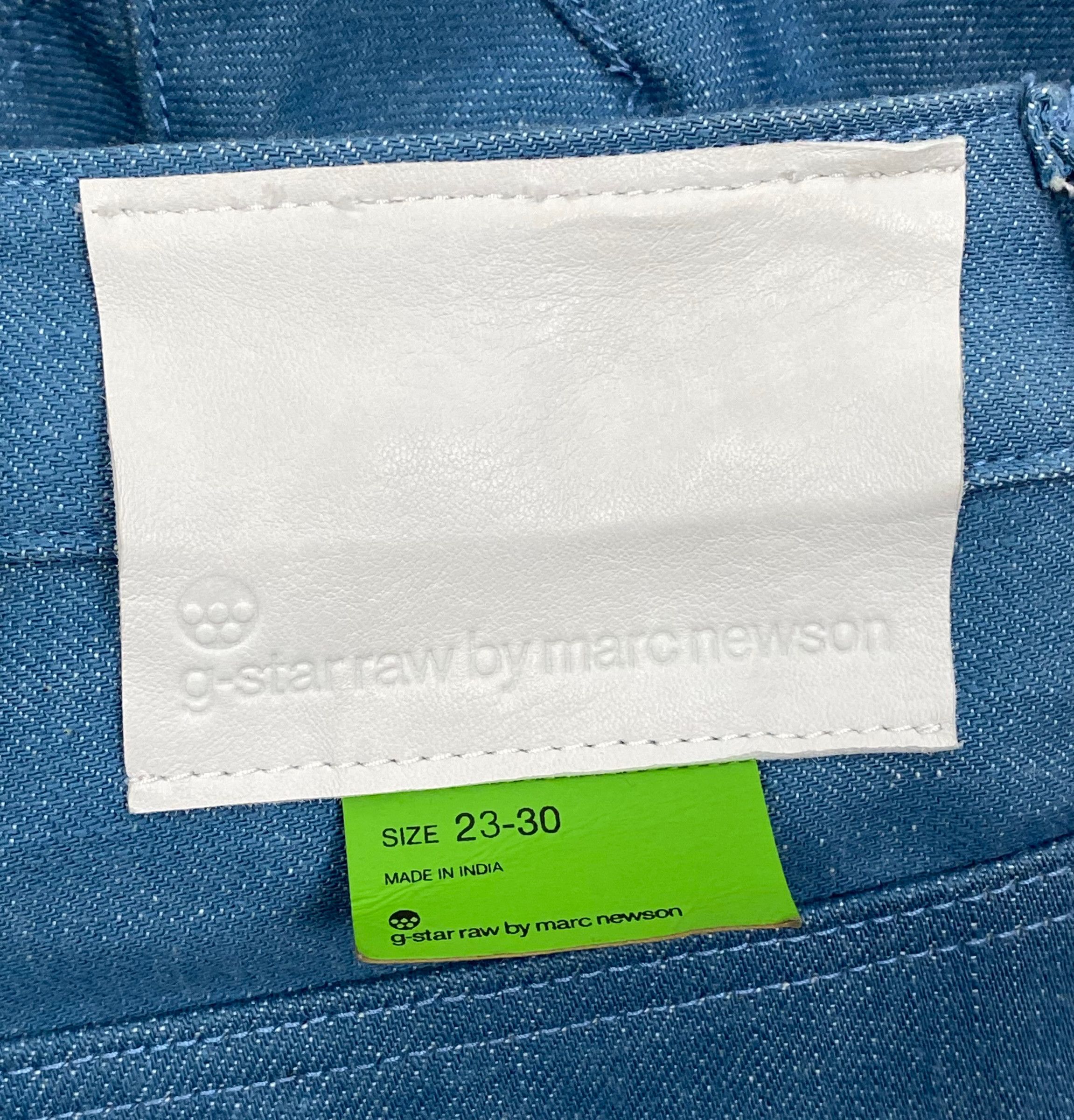 G-Star × Marc Newson G Star Raw by Marc Newson Womens Jeans size 23 Size 23" - 9 Thumbnail
