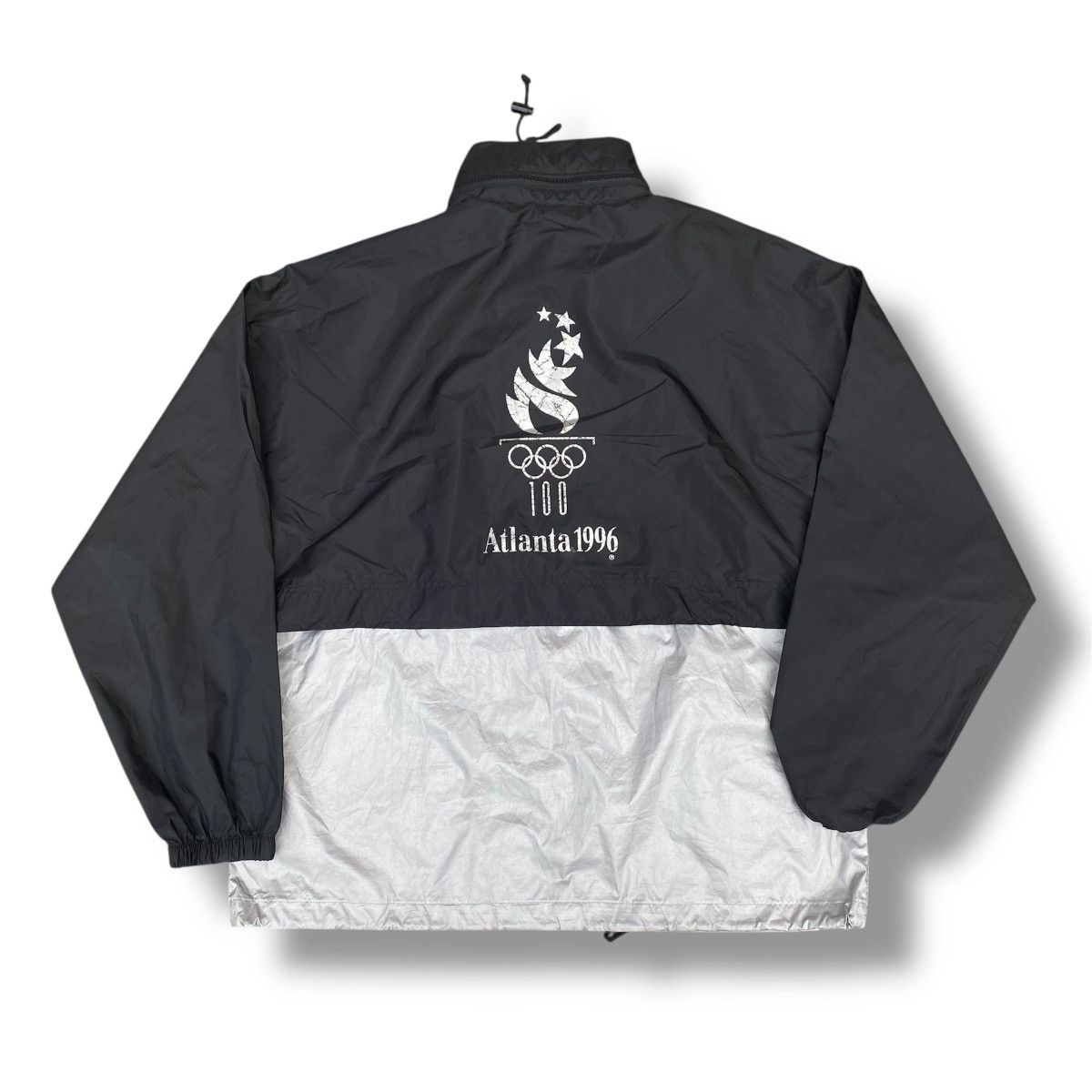 Vintage 90s Olympic 100 Atlanta 1996 Light Jacket. #F4