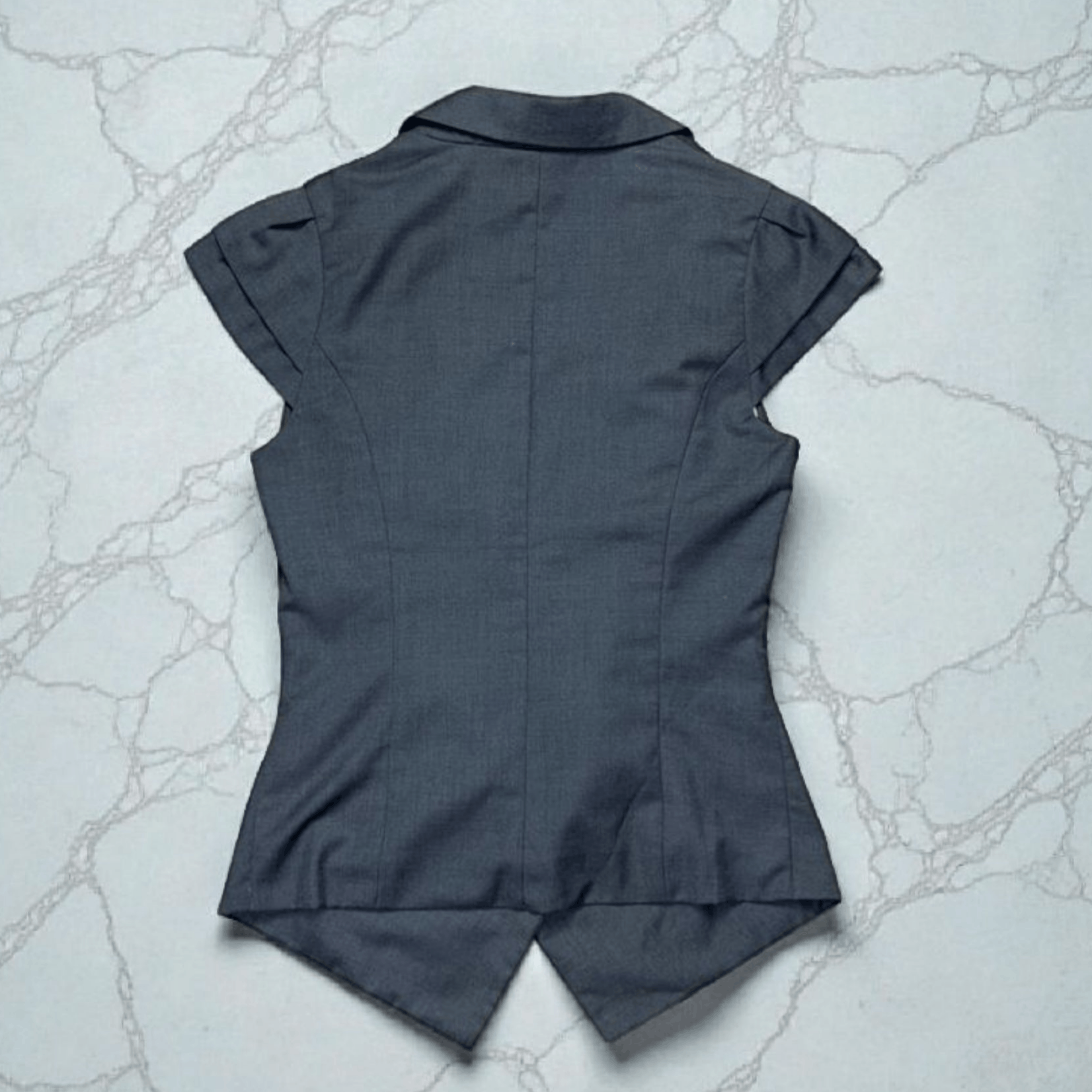 Prada Vintage Prada Sleeveless Blazer Size S / US 4 / IT 40 - 2 Thumbnail