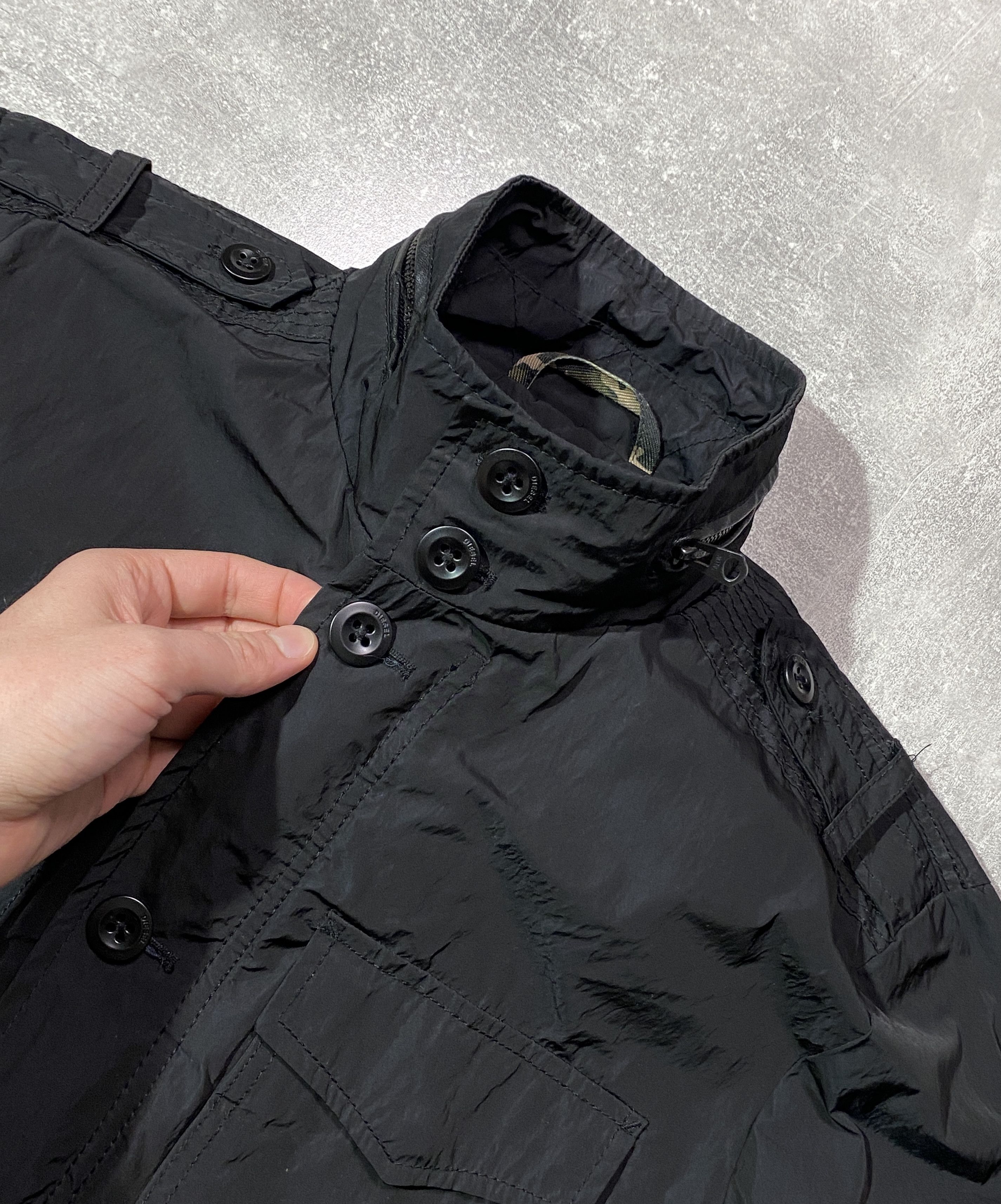Diesel Vintage Y2K DIESEL NYLON JACKET TECH WEAR STYLE Size US L / EU 52-54 / 3 - 8 Thumbnail