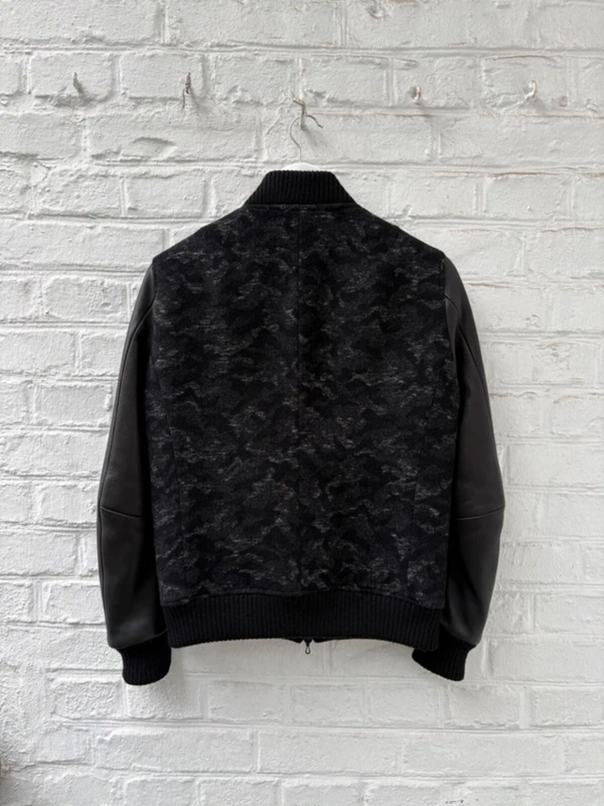 Attachment Kazuyuki Kumagai Attachment Leather Camo Wool Varsity Jacket Size US S / EU 44-46 / 1 - 2 Thumbnail