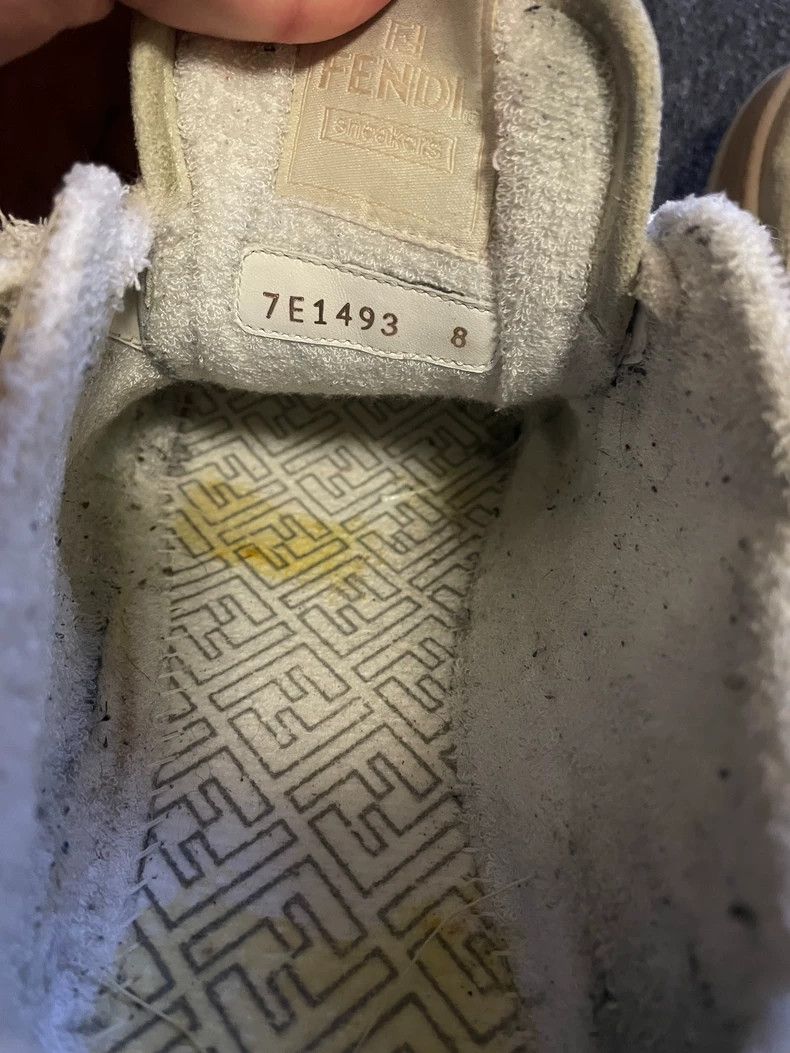 Fendi FENDI Brown sneakers, dirty style Size US 8 / EU 41 - 6 Thumbnail