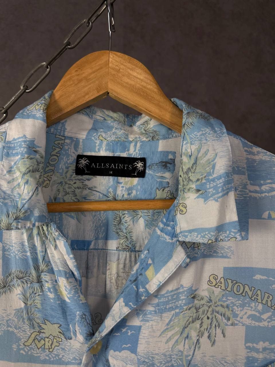 Allsaints Allsaints Sayonara art crazy designer hawaiian shirt Size US M / EU 48-50 / 2 - 4 Thumbnail