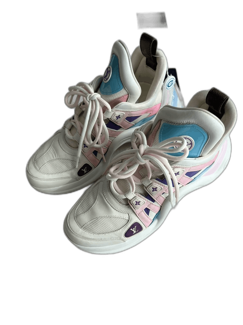 Louis Vuitton White Dad Sneakers Size