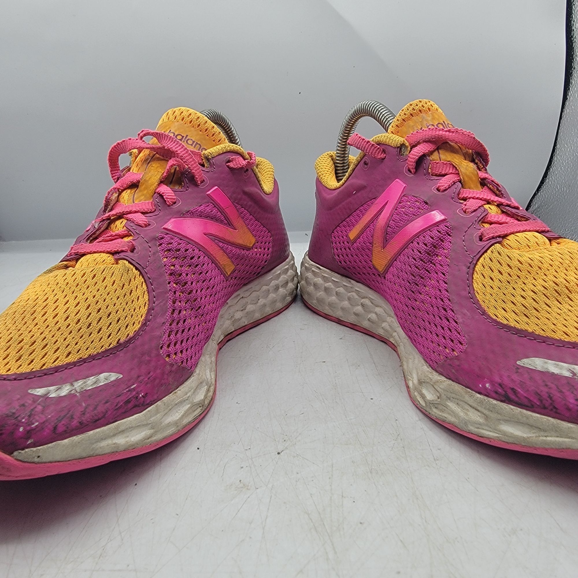 New Balance New Balance Fresh Foam Zante Mens 7 Pink Orange Athletic Sho Size US 7 / EU 40 - 3 Thumbnail