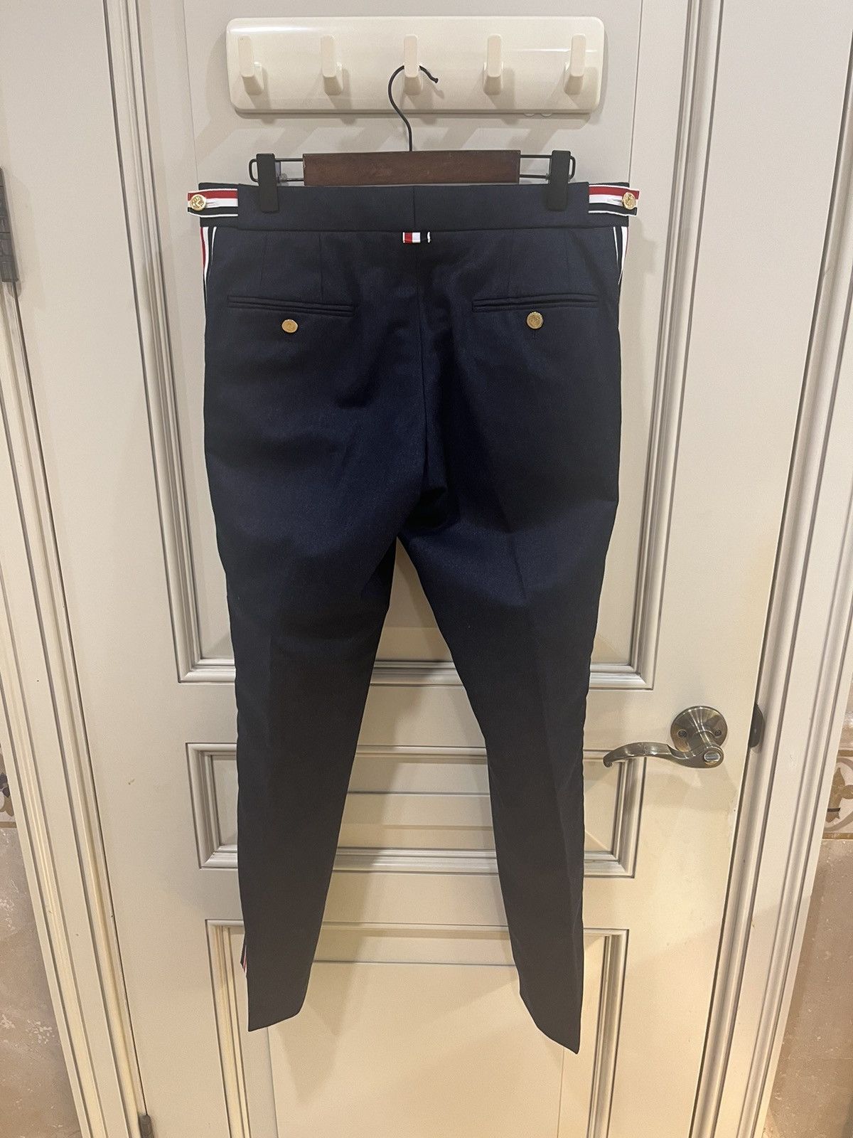 Thom Browne RWB ELASTIC STRIPE SPORT blazer and pants Size 46R - 21 Thumbnail