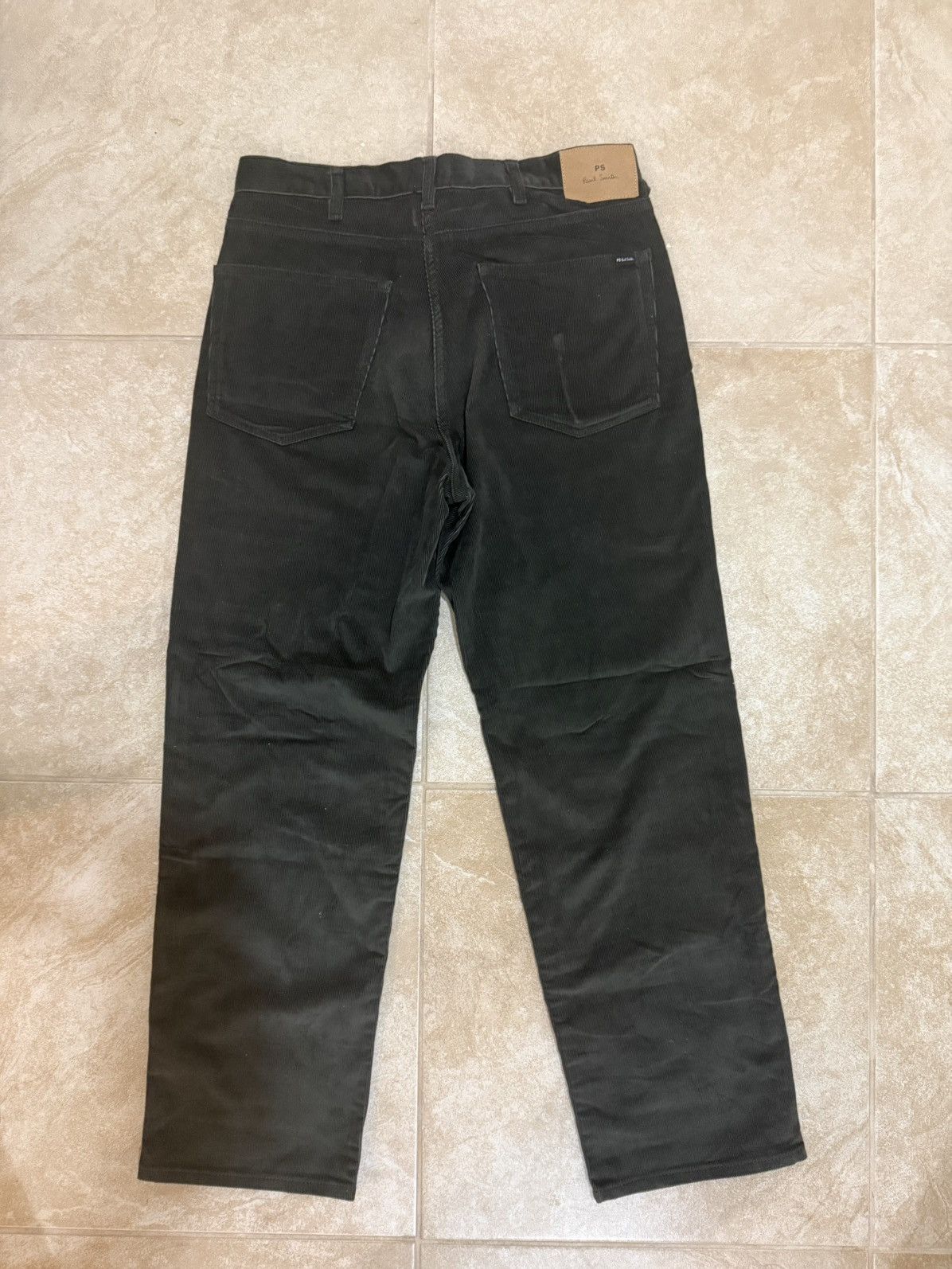Paul Smith Paul Smith Dark Green Corduroy Trousers Size US 30 / EU 46 - 2 Thumbnail