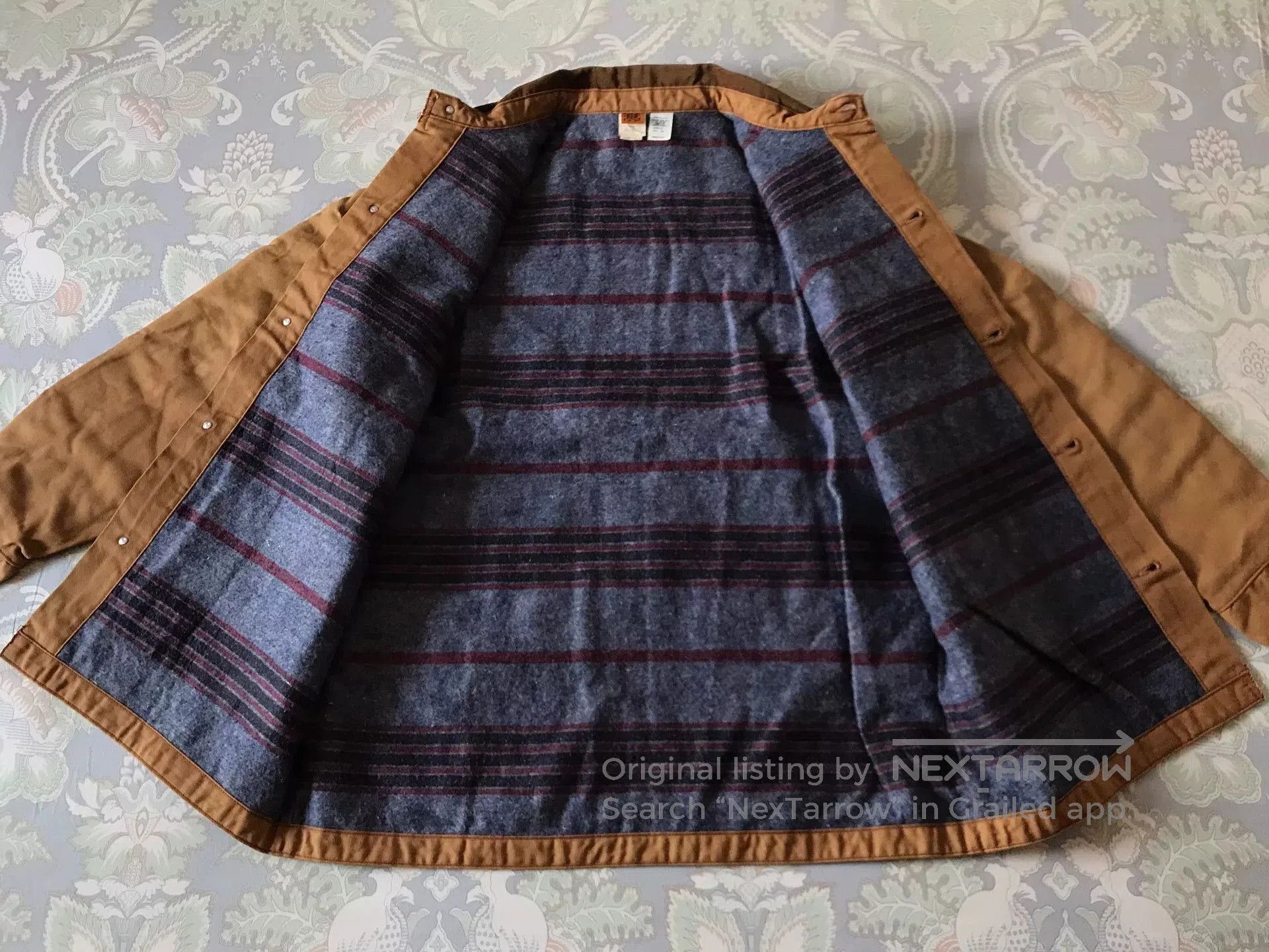 Vintage 80s Big Ben Brown Canvas Chore Coat 44. Size US S / EU 44-46 / 1 - 5 Thumbnail